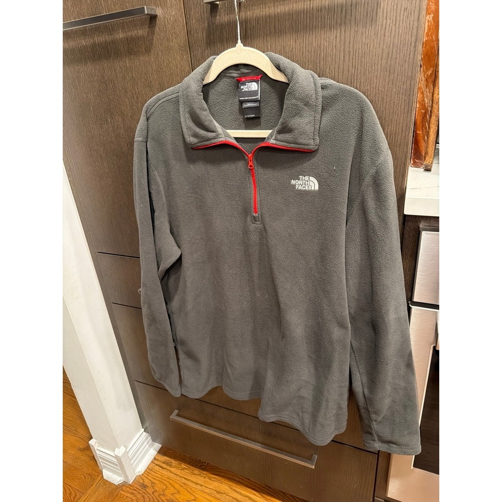 The North‎ Face Men's Glacier 1/4 Zip Fleece Jacket XL nwot